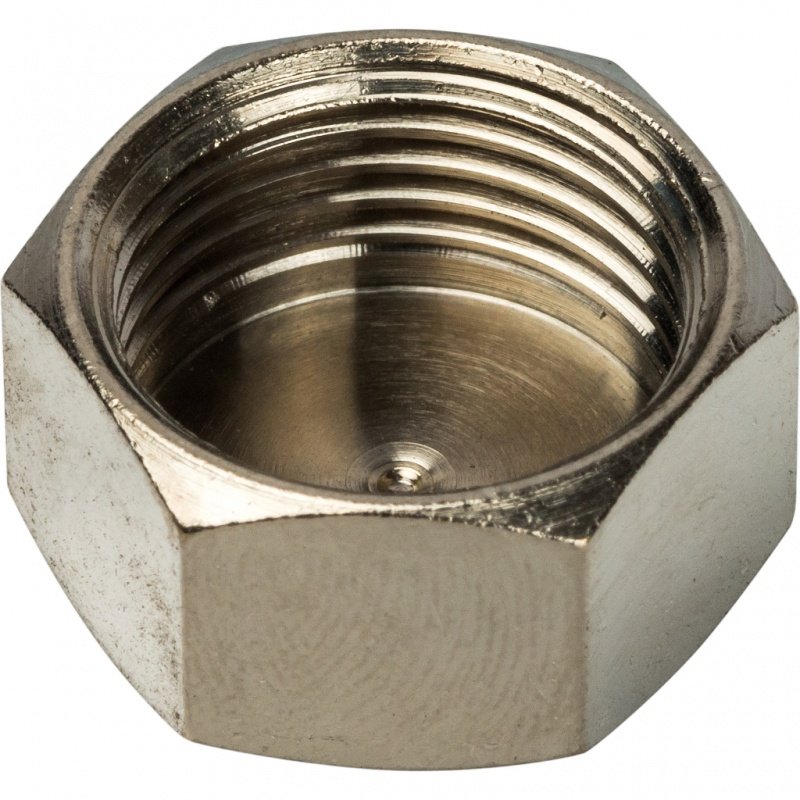Заглушка ВР 1/4" никель STOUT SFT0027000014 - Вид №2