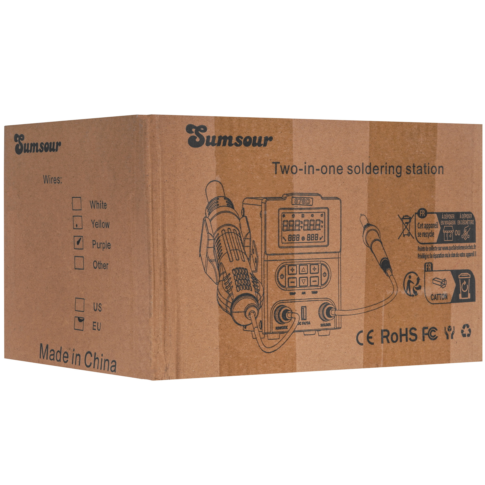 Паяльная станция Sumsour 878D 9297613 STDN-0073774 - Вид №14