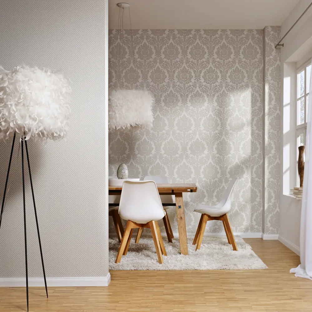 Обои флизелиновые Marburg Empire серые 1.06 м 57550 STLM-2077053 - Вид №3