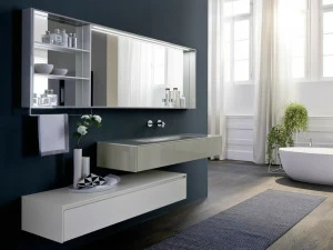 Ideagroup Подвесной туалетный столик с зеркалом Nyù