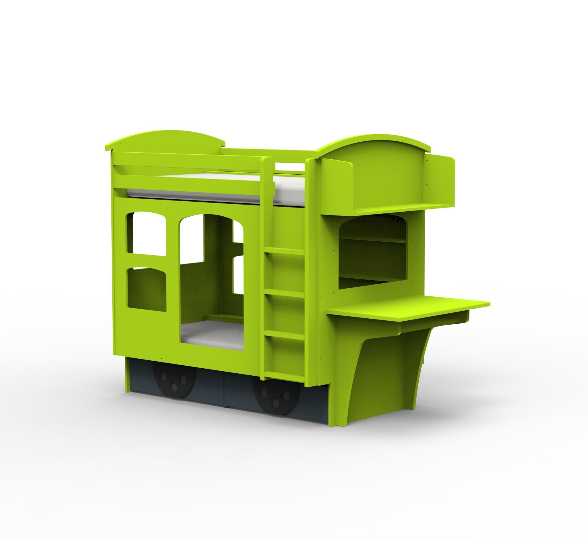 Двухъярусная кровать из МДФ Mathy by Bols УНИВЕРСАЛ ARCH-00153050 - Вид №52