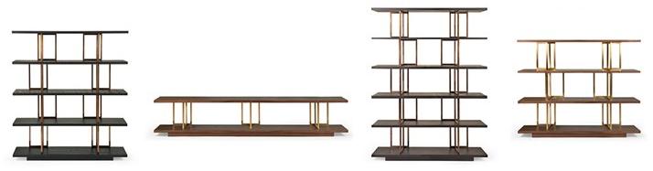 Borzalino Модульный открытый книжный шкаф Kris sun-id-1397329 - Вид №14