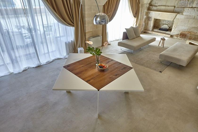 Lago Раздвижной квадратный деревянный стол sun-id-1344670 - Вид №7