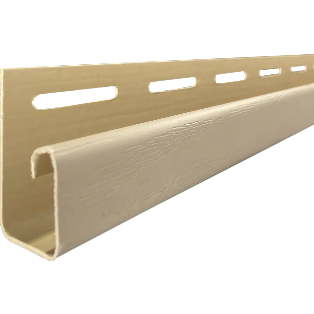 J-Профиль для сайдинга MONLID цвет бежевый STLM-2170871