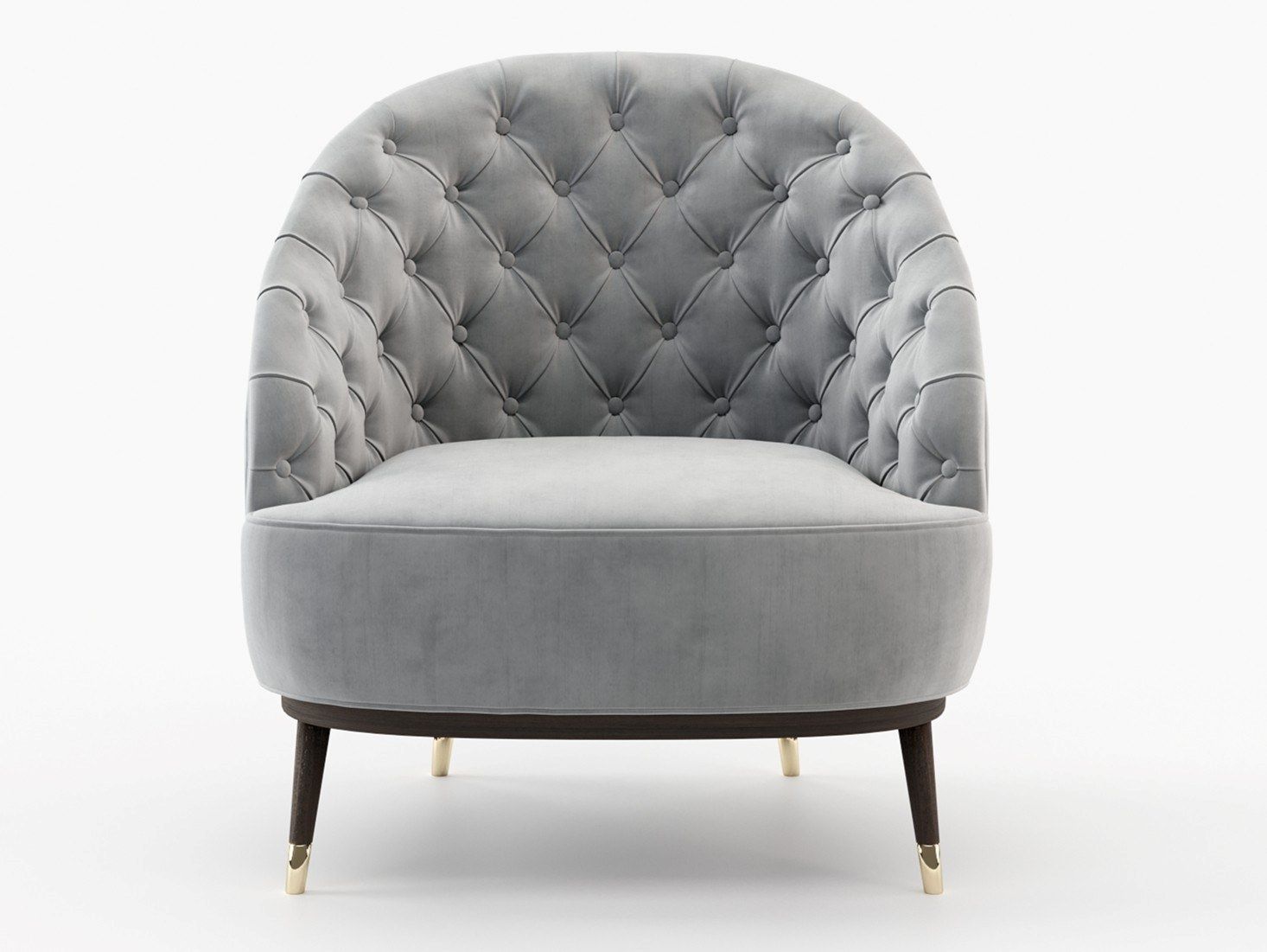 Капитонное кресло с подлокотниками Laskasas HECTOR ARCH-00098142 - Вид №6