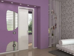 PROTEK® Ответная рама для раздвижных дверей с проходом для проводки Magic box®