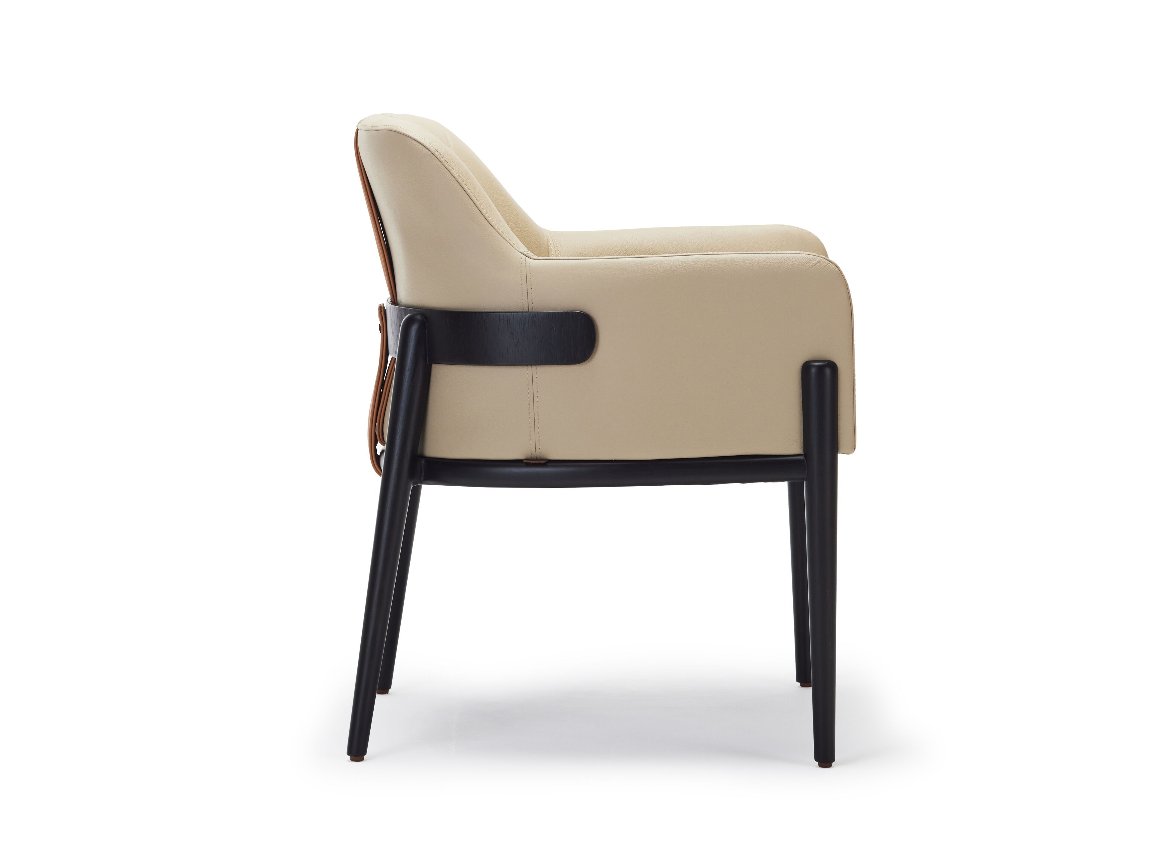 Кожаный стул с подлокотниками Papell Design гостиница ARCH-00108516 - Вид №2