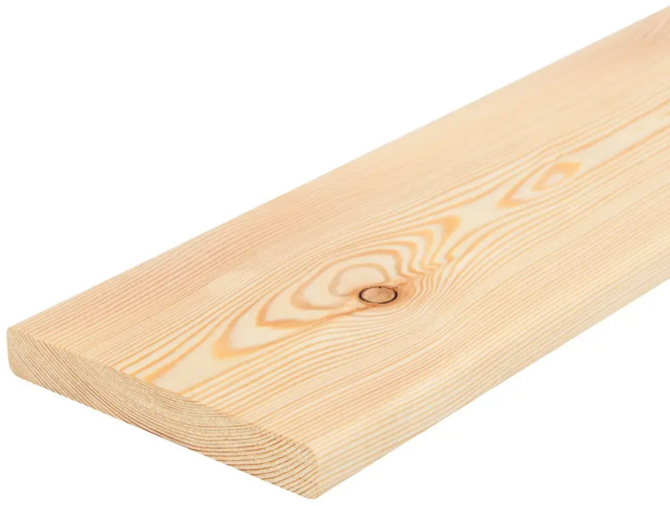 Santreyd Планкен из лиственницы для фасада и интерьера 20x140x1500 мм 82599744