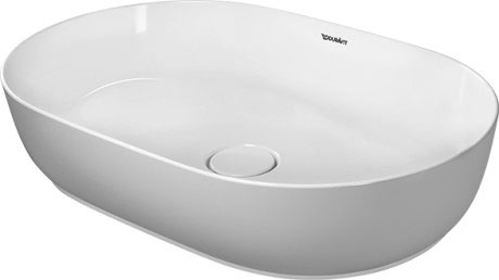 0379600000 Накладная раковина на столешницу  овальная Duravit Luv - Вид №1
