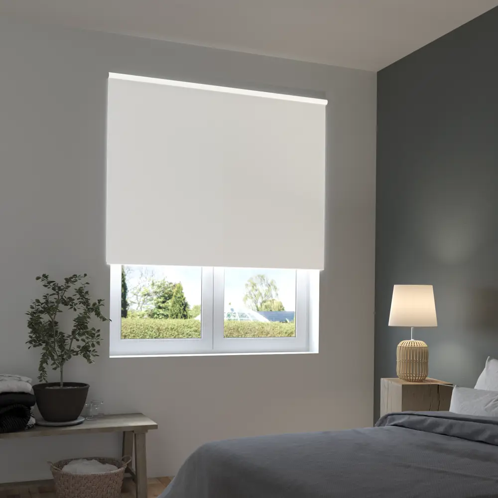 Штора рулонная блэкаут Inspire Santos 140x175 см белая White 0 82688242 STLM-2058688 - Вид №9