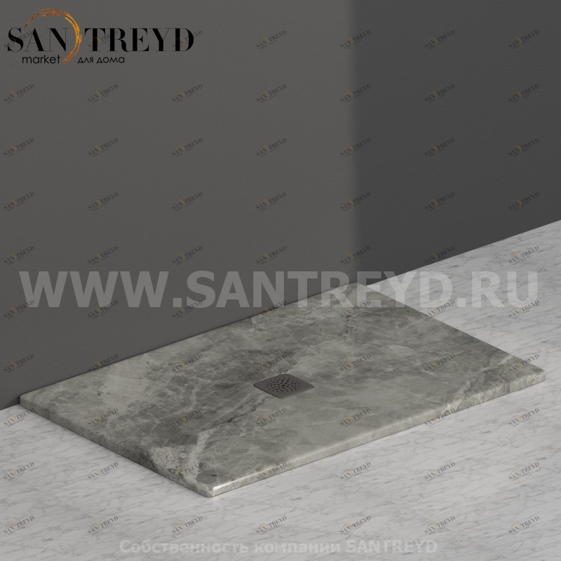 DT120AG Душевой поддон 120x80 керамический Globo Ceramica Globo DOCCIATRE