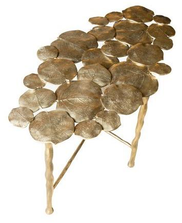 Hamilton Conte Paris Овальный журнальный столик из латуни Nymphea sun-id-1369922 - Вид №2