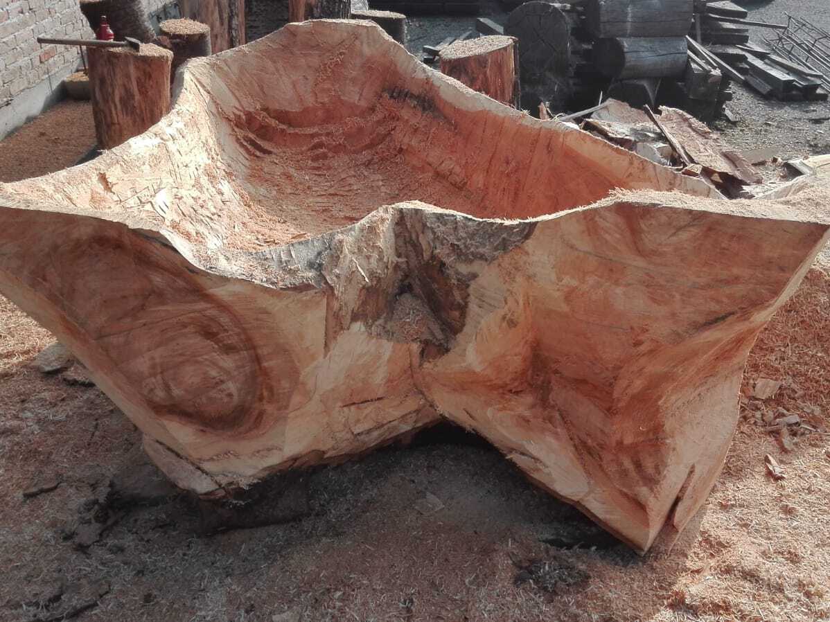 Ванна из цельного дерева Logniture BATHTUB ARCH-00019026 - Вид №6