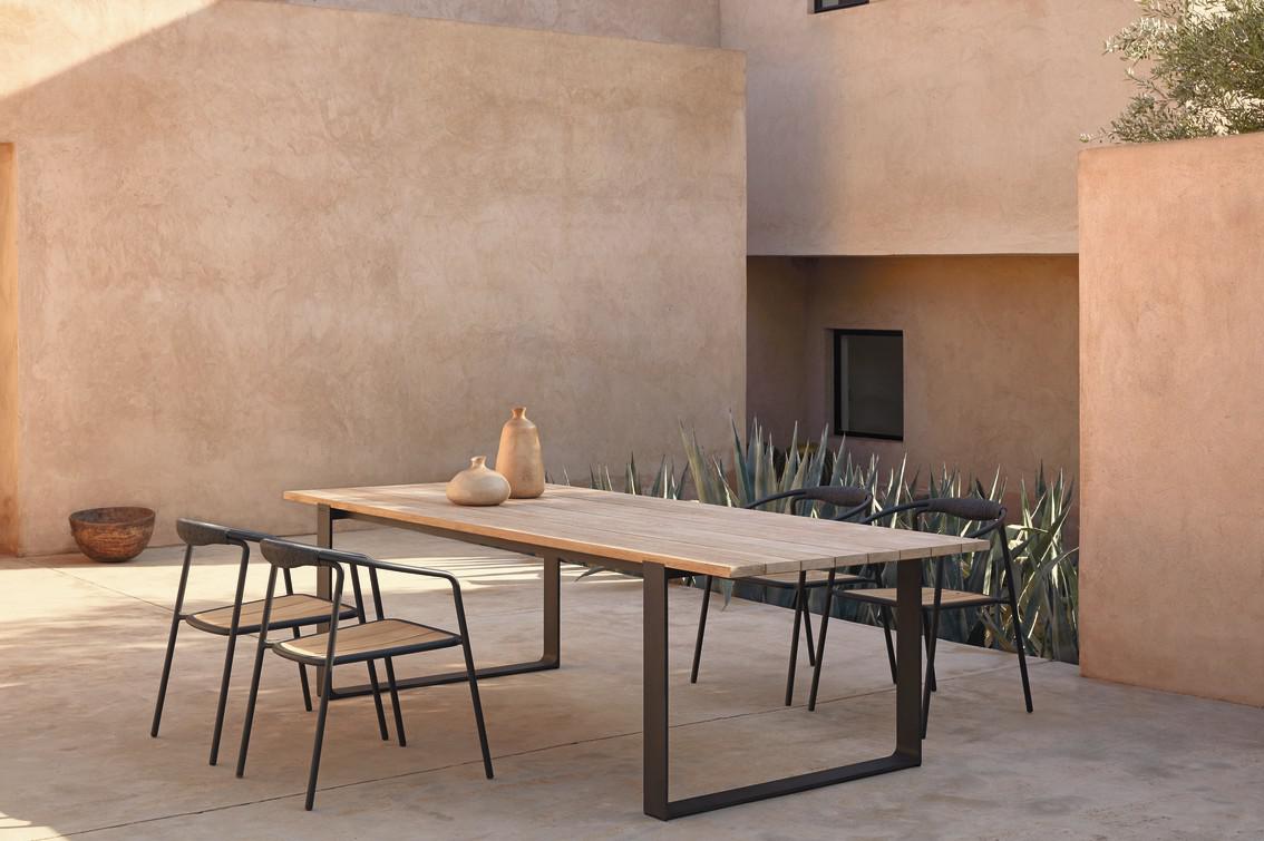 MNST240 Обеденный стол pwi white f8 212,5см x 107см Manutti Prato - Вид №5