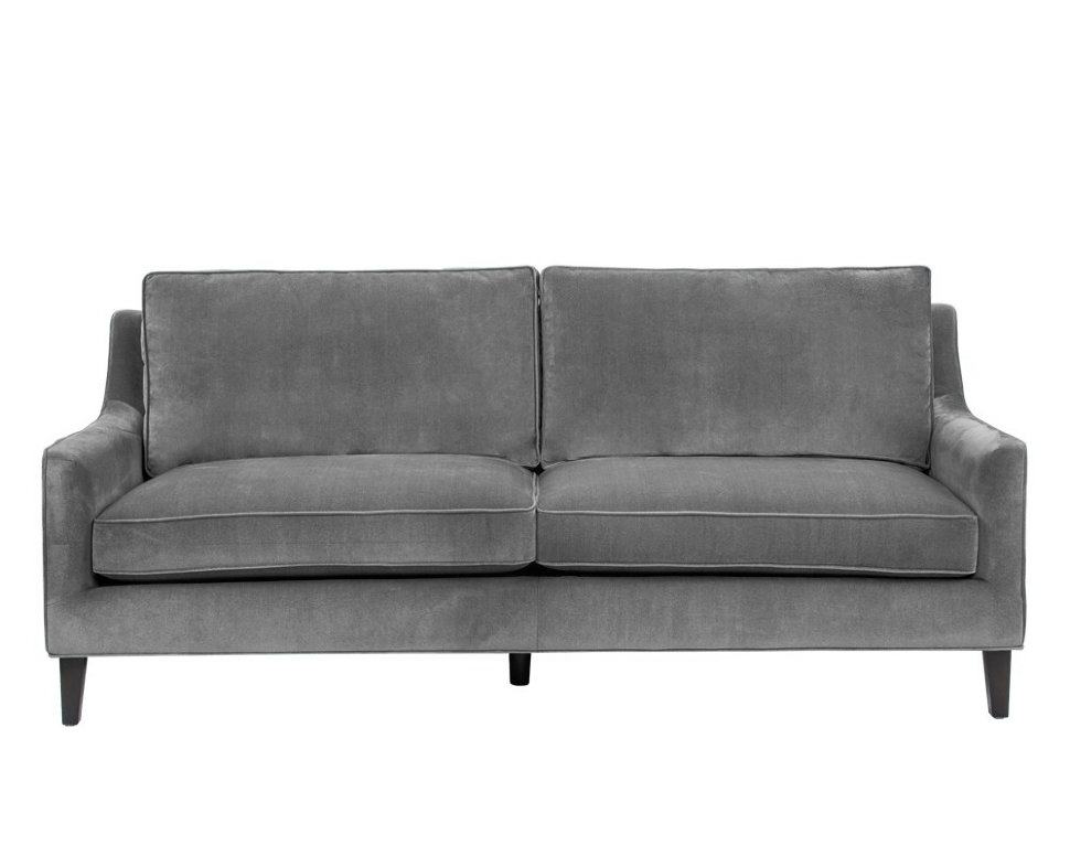 Диван Triangle Grey by James Soares прямой серый ICON DESIGNE TRIANGLE 096825 Серый  - Вид №1