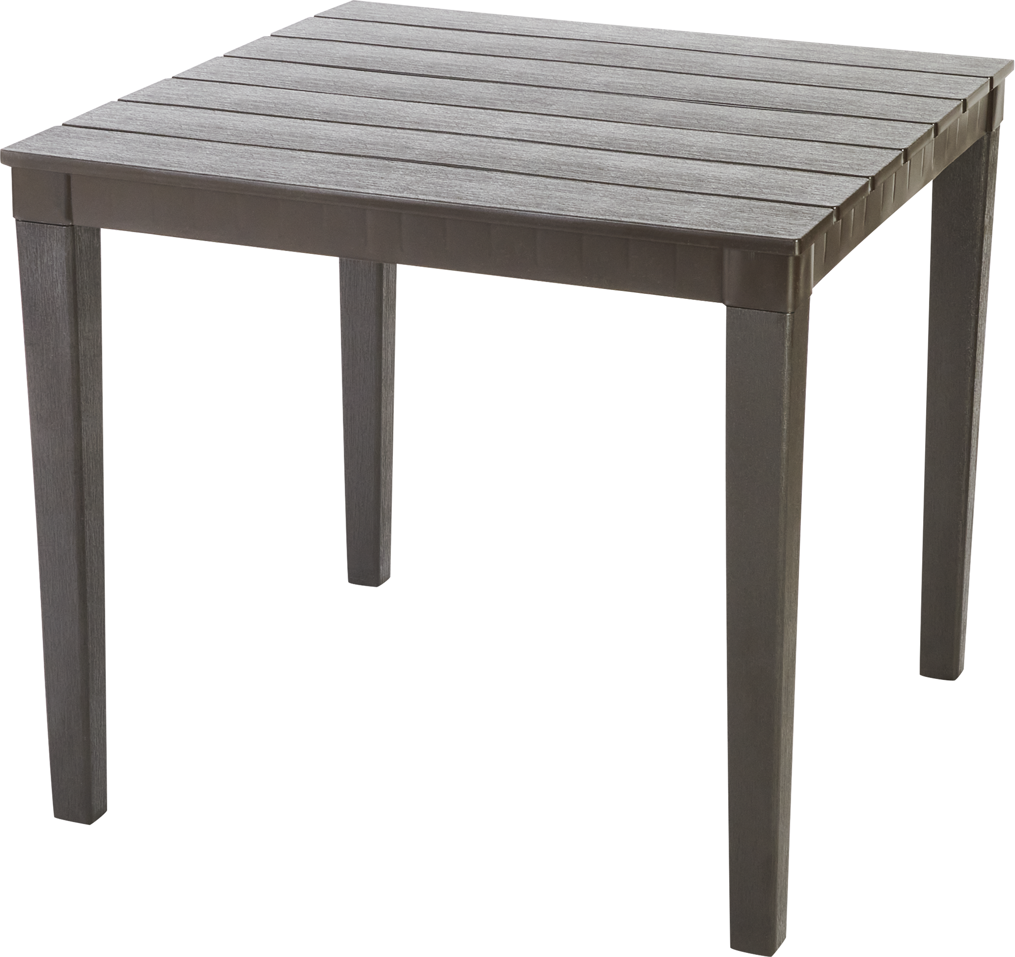 Стол садовый ЭЛЛАСТИК-ПЛАСТ «Прованс» квадратный 83×83×82 см шоколадный 82255692