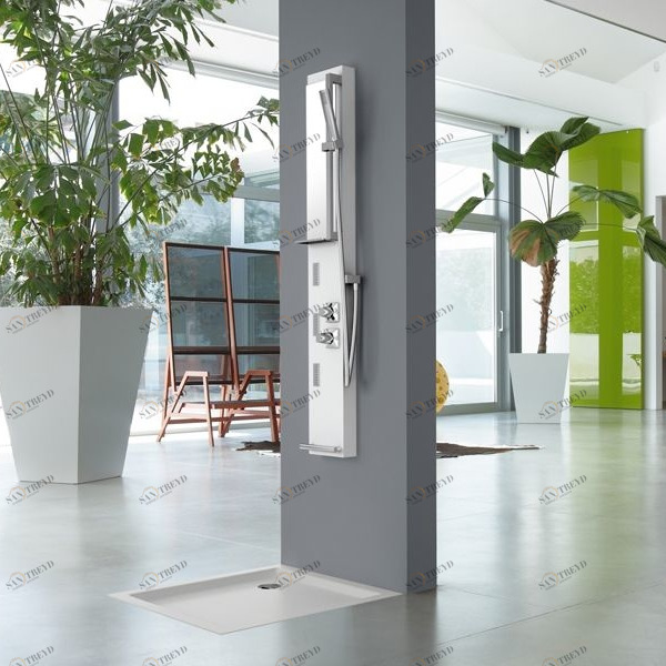 Душевая колонна термостатическая PURES 2 Novellini PURES белого цвета PURES2VTA