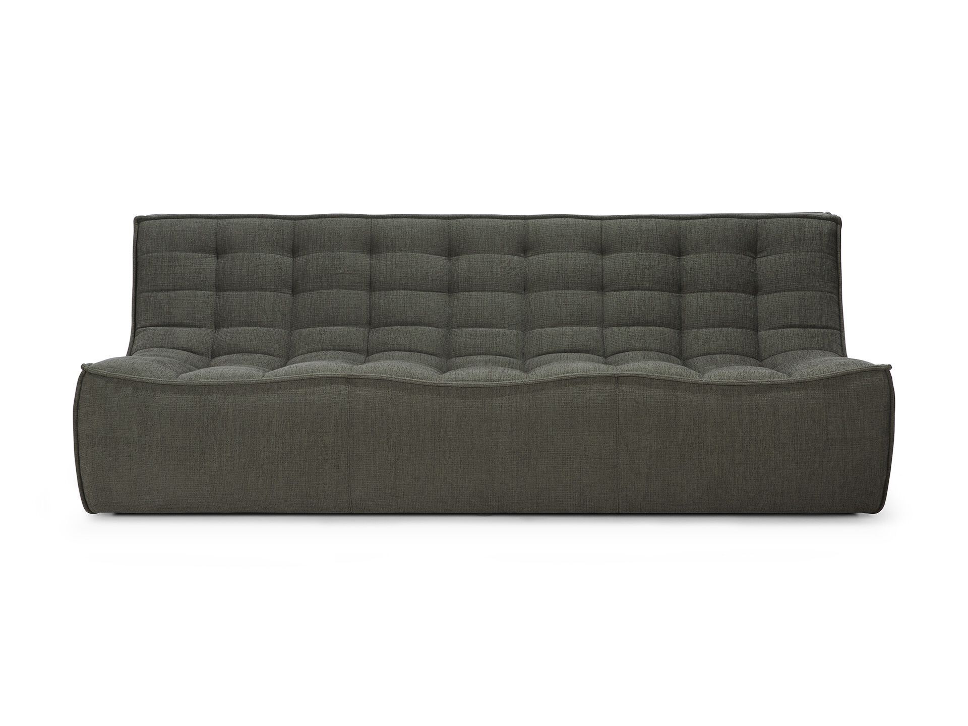 3-местный диван из переработанного материала Ethnicraft N701 ARCH-00007090