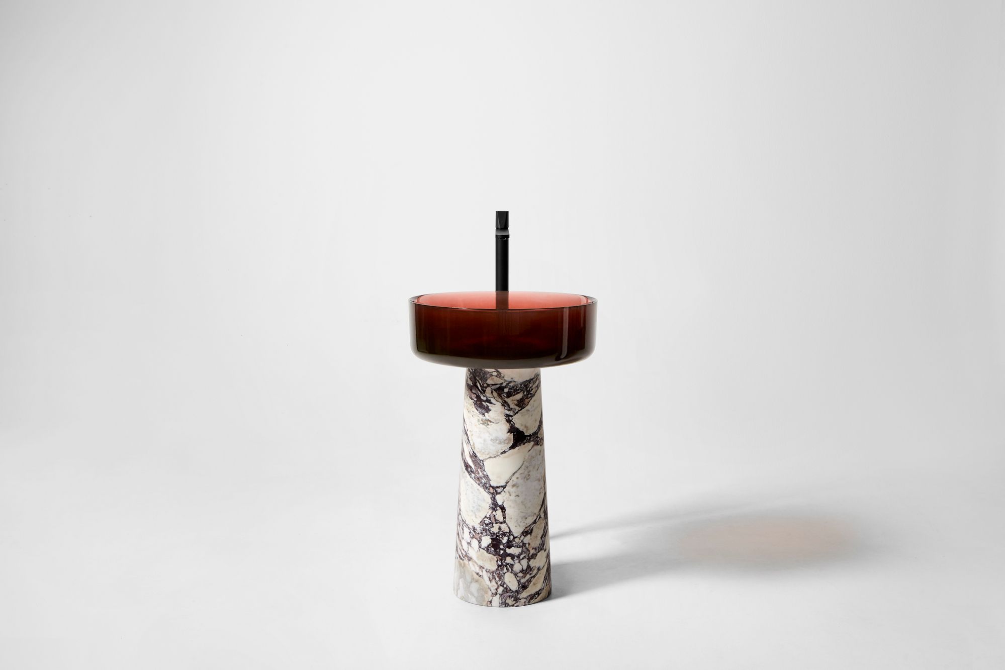 Круглая мраморная раковина Calacatta Viola и Cristalmood® Antoniolupi ALBUME12 + ALBUME21 ARCH-00069913 - Вид №2