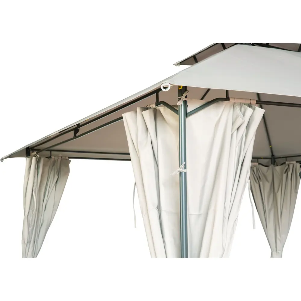 Беседка NATERIAL Oxis 300x300 см с защитой от солнца и москитов 82232755 STLM-1573818 - Вид №5