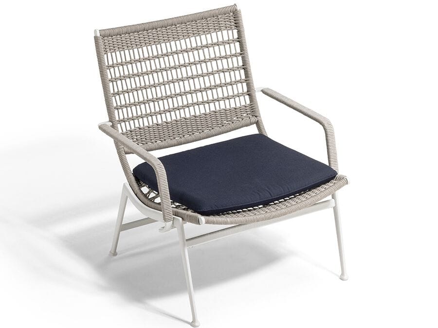 Веревочный садовый стул с подлокотниками Poltrona Frau Boundless Living Outdoor Collections ARCH-00060237