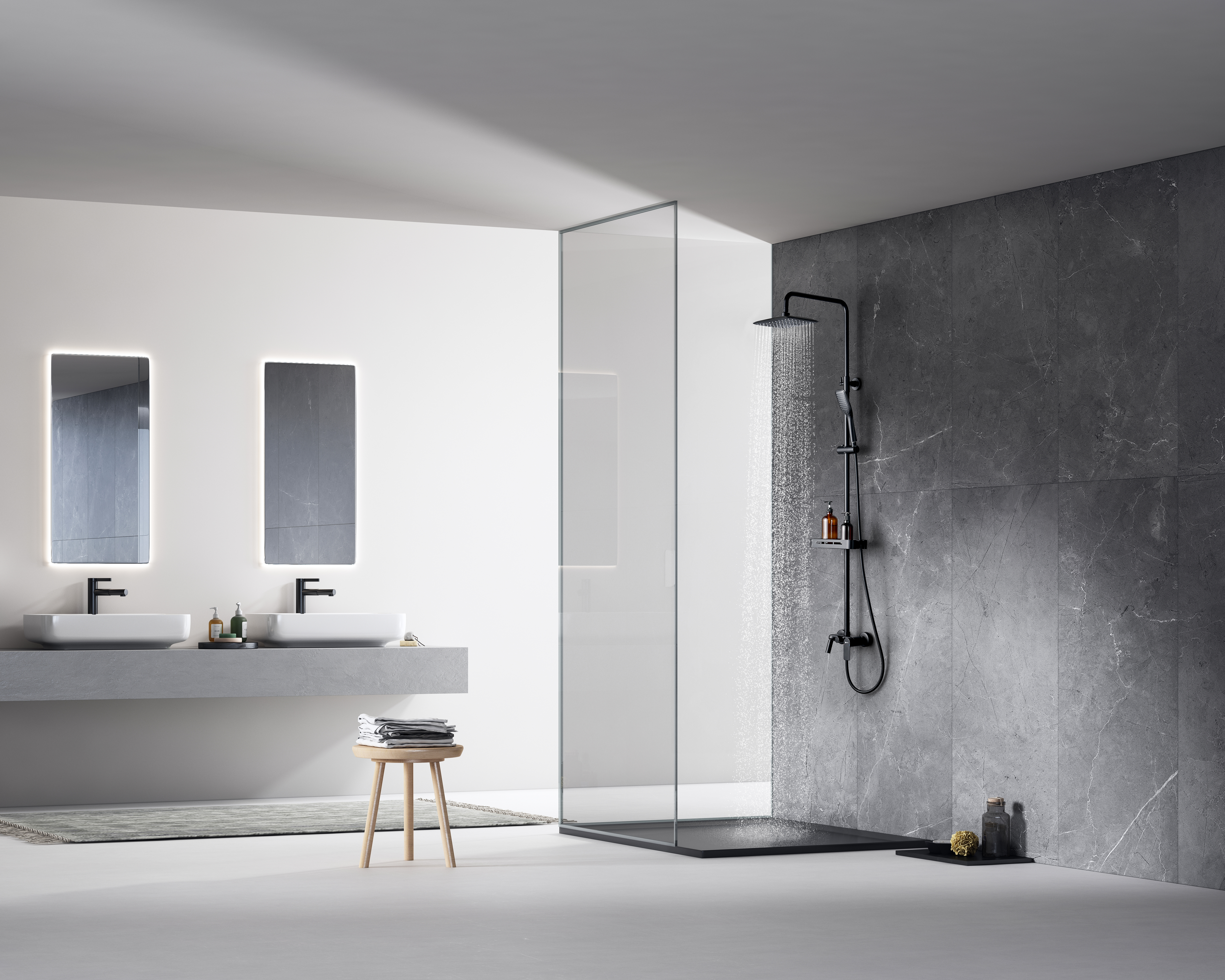 LM7002BL Смеситель Tropic для ванны и душа LEMARK TROPIC  - Вид №2