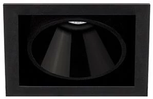 Arkoslight Встраиваемый алюминиевый светодиодный светильник Black foster