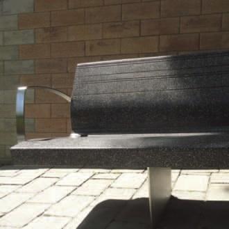 PAVESMAC Скамейка с подлокотниками sun-id-1471945 - Вид №3