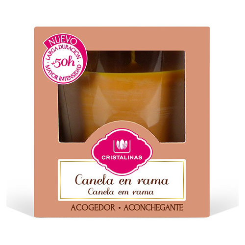 10012026 Арома-свеча №03 545 г С ароматом корицы Cristalinas 