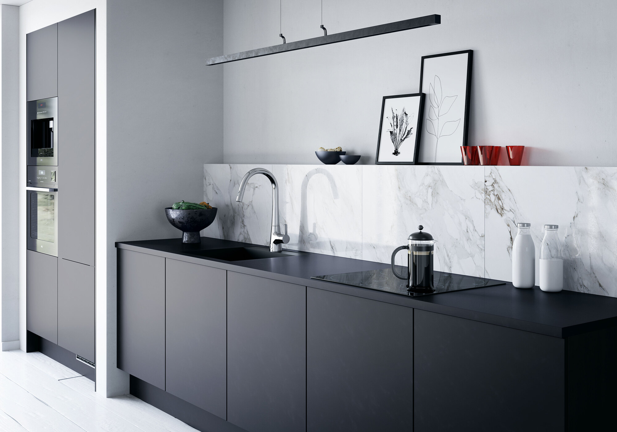 Oras 3031F Смеситель для кухни с клапаном, 3 V 3031F Inspera Хром  - Вид №1