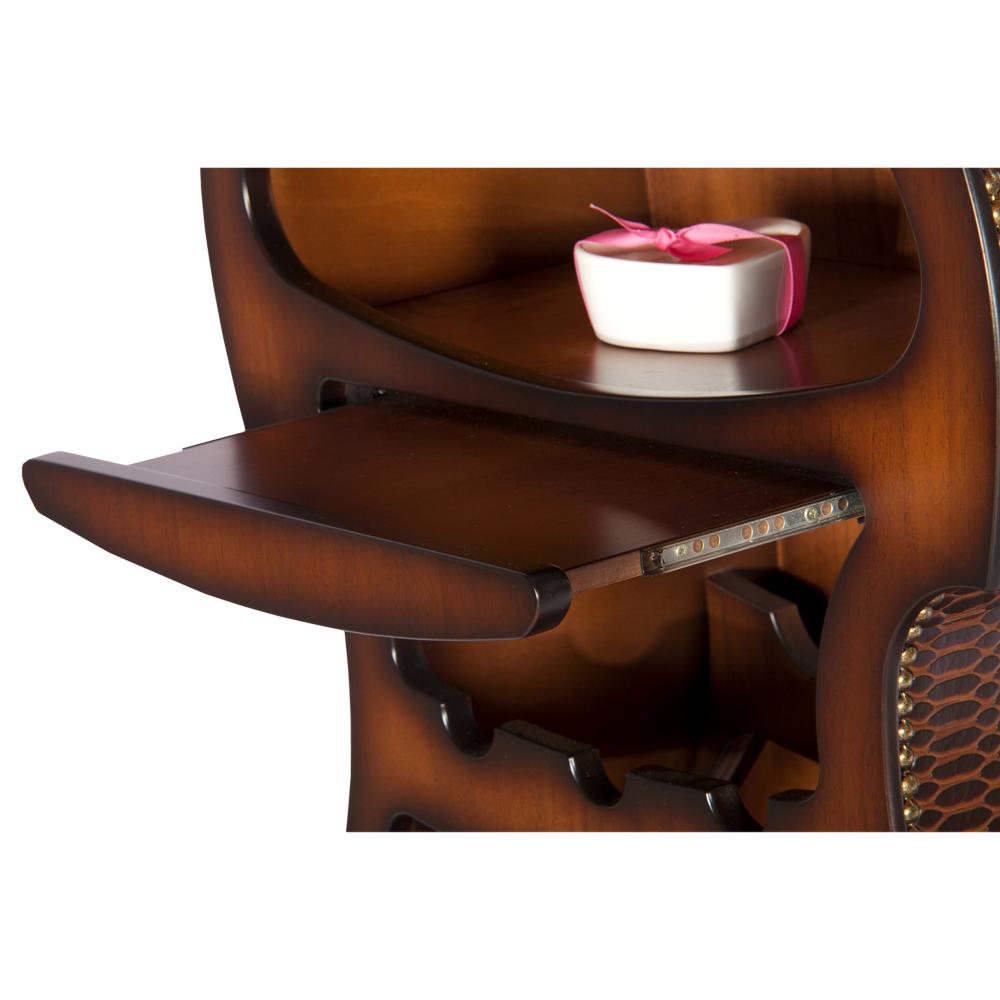 54045 Мини-бар Контрабас 2 Орех BOGACHO 4627138198681 - Вид №12