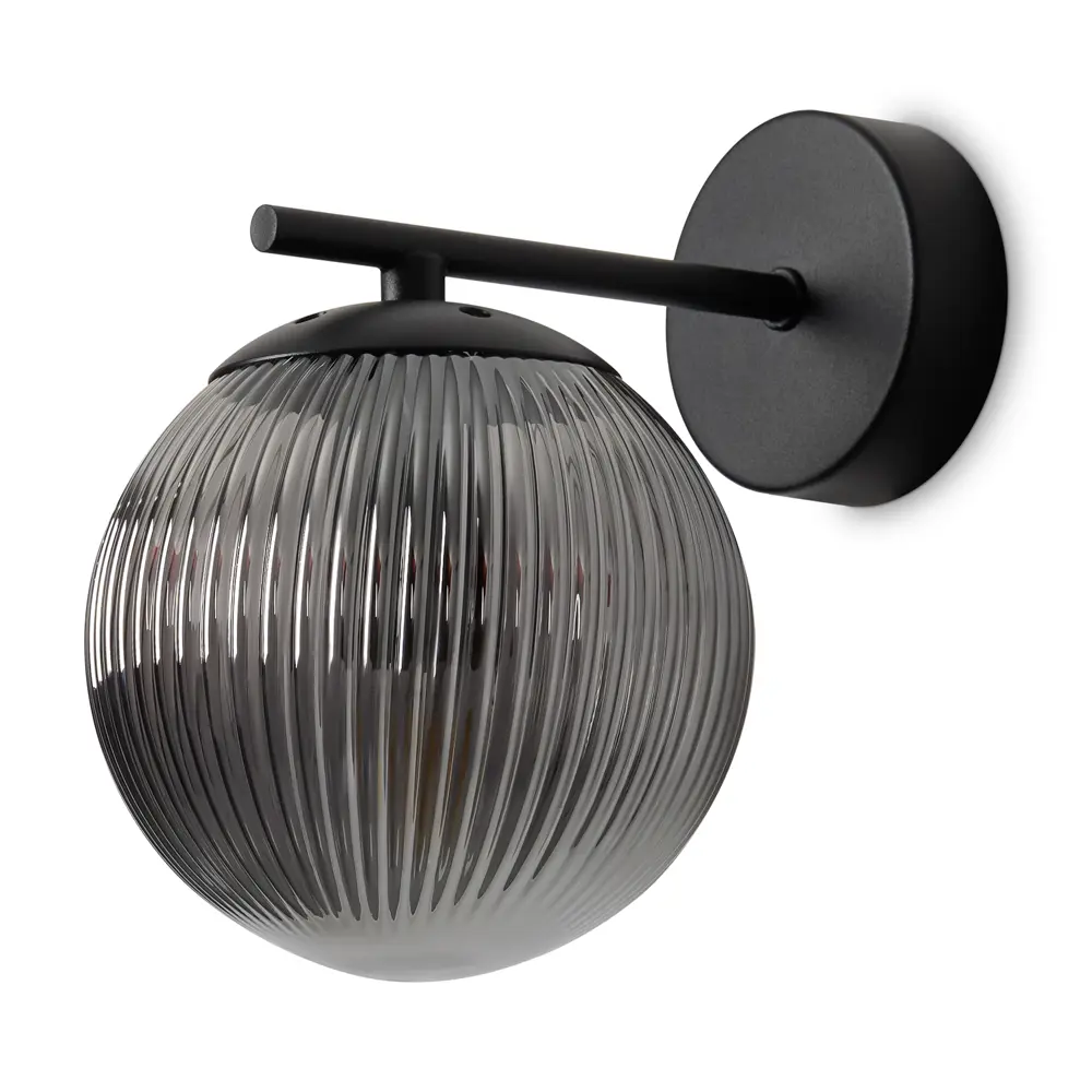 Бра Freya Aris — современный настенный светильник с дымчатым плафоном 89426764 STLM-1567776 - Вид №1