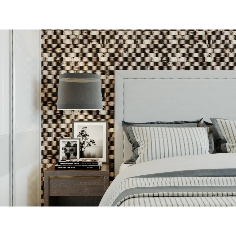 Деревянная мозаика ЭШФОРД 50x100 мм 300x300 мм Santreyd STLM-2043436