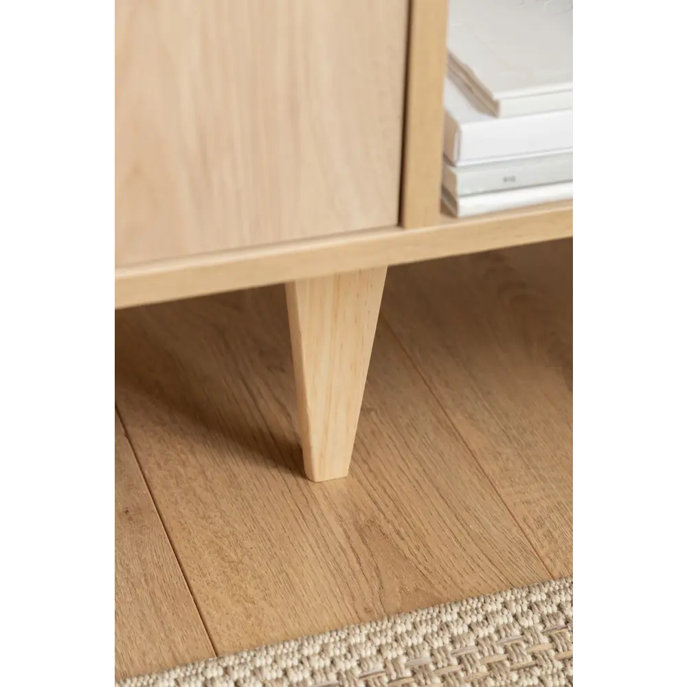 Ножка мебельная центральная Spaceo KUB 21 см дерево цвет бежевый STLM-2132844 - Вид №5