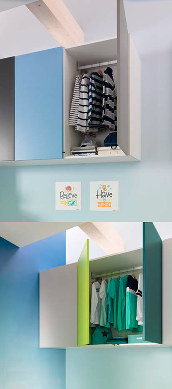 Детская из модулей  MORETTI  COMPACT KC415  - Вид №3