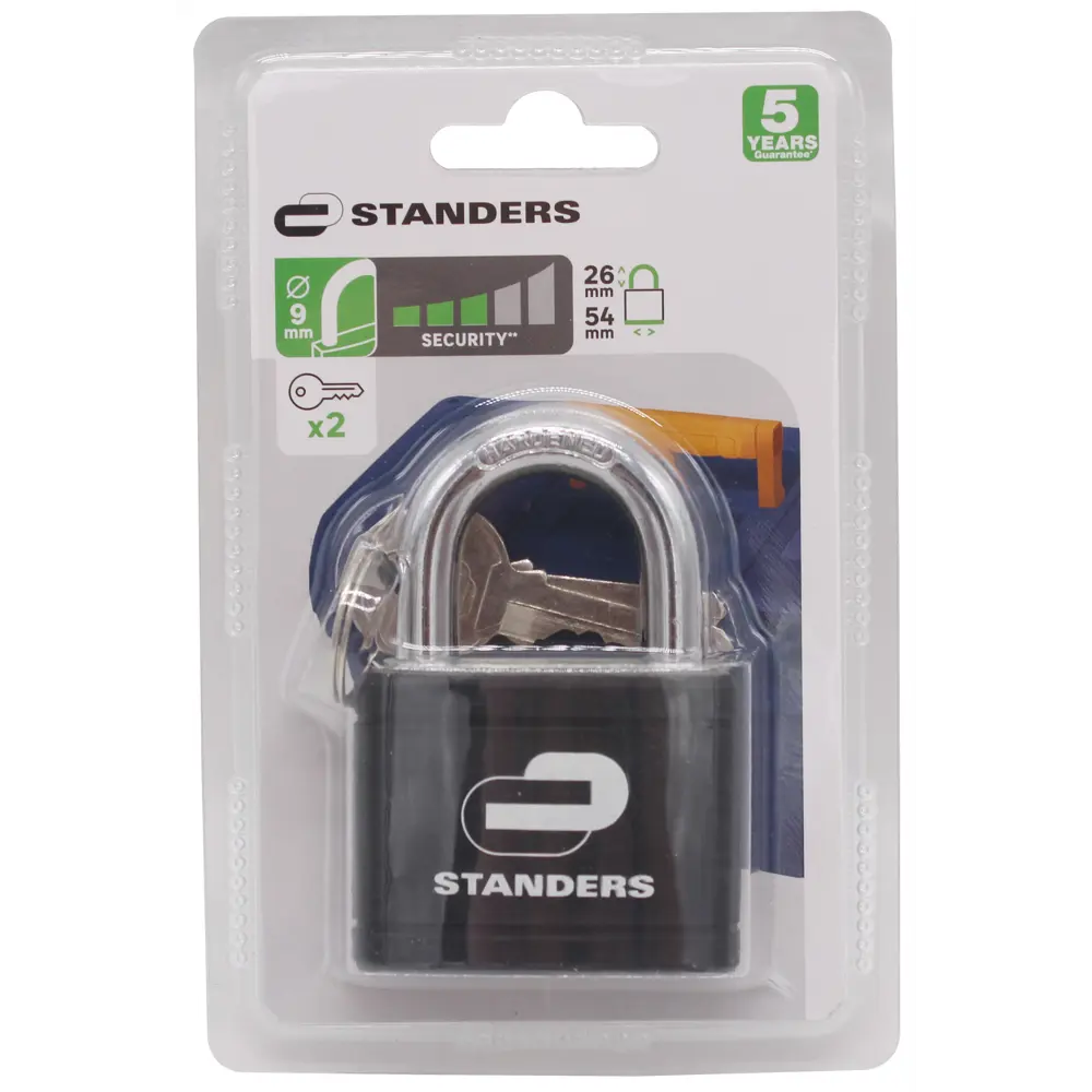 Замок навесной Standers 54x41 мм чугун STLM-2005425 - Вид №2