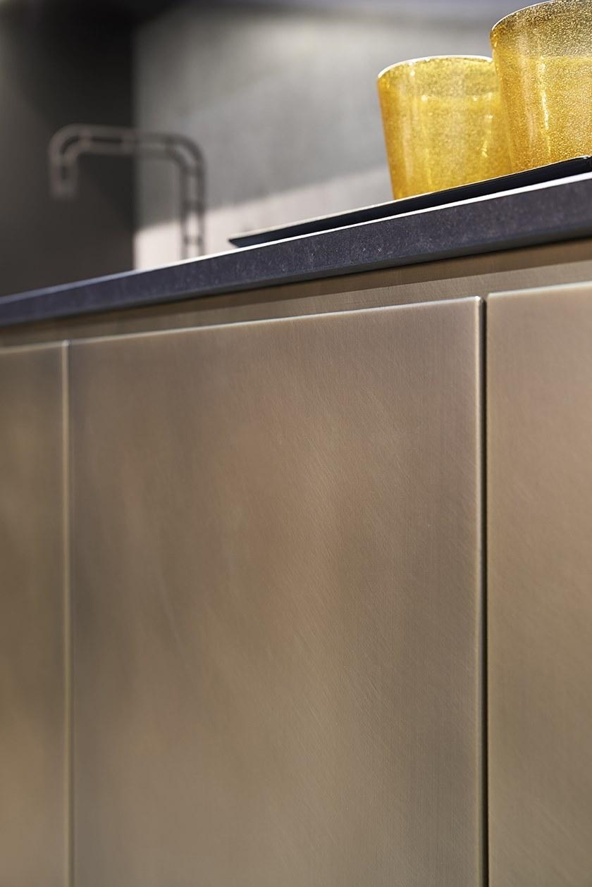 Xera by Arex Линейная кухня из нержавеющей стали со встроенными ручками sun-id-1378026 - Вид №4