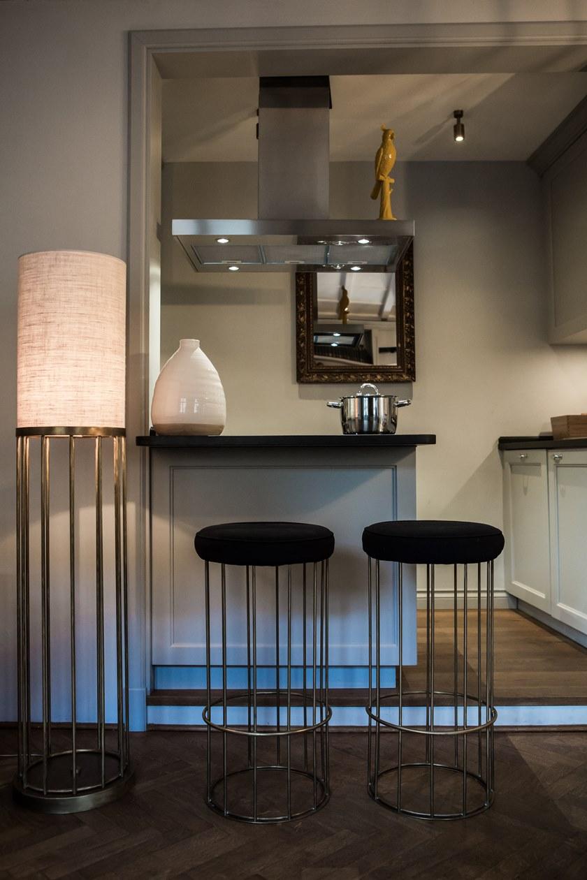 Il Bronzetto Табурет из латуни с подставкой для ног Cage Cag09 - Вид №2