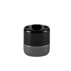 Керамический стакан для зубных щеток Primanova Yanki - серый глянец 89380960