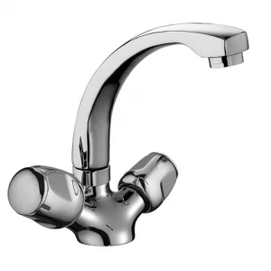 Orange Classic S M75-011cr двухвентильный смеситель для раковины R-излив, Хром