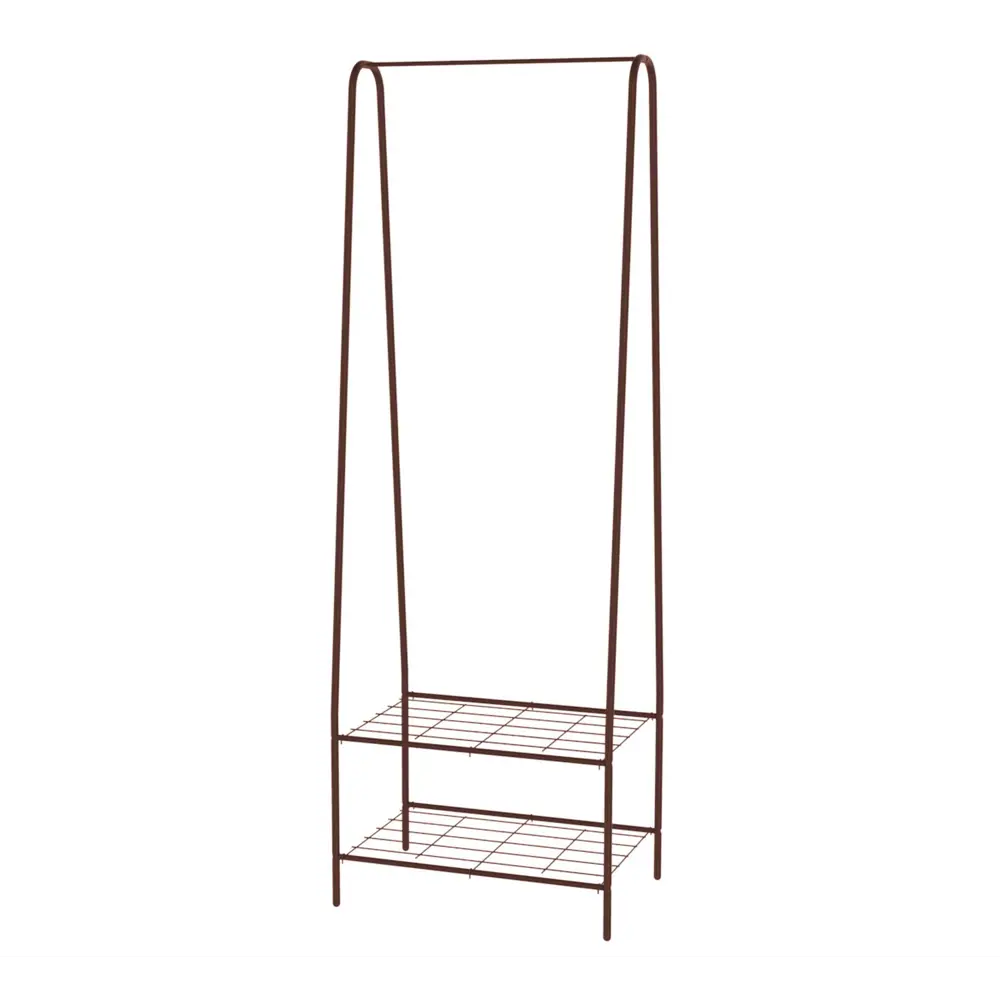 Вешалка напольная Sheffilton SHT-WR18  59x170x40 см металл цвет оранжевый 83099370 STLM-2098630 Santreyd 
