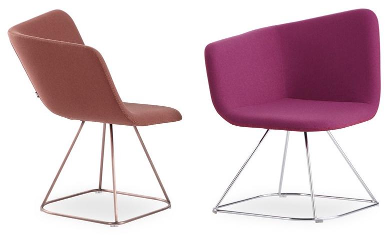 B&T Design Санное кресло из ткани Domino sun-id-1376892 - Вид №3