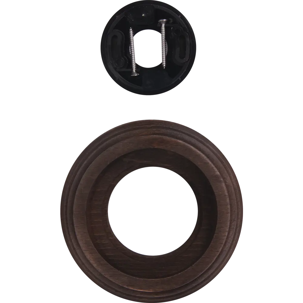 Рамка для розеток и выключателей Electraline Старое Дерево 1 пост цвет коричневый Серия отсутствует STLM-2023358