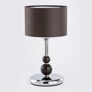 Лампа настольная коричневая Alfa Pamela 18107 ALFA PAMELA 00-3906983 Коричневый