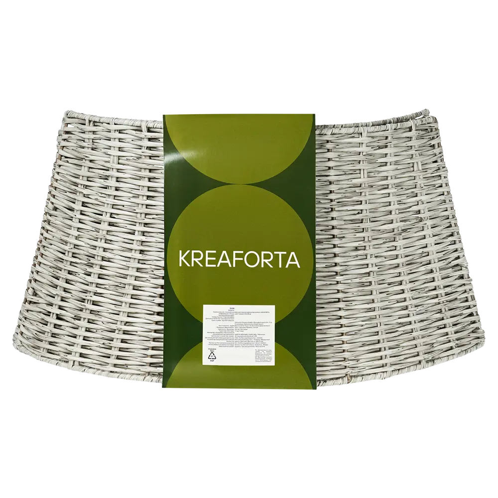 Корзина декоративная для елки KREAFORTA 60x26 см серый 89420784 STLM-1584047 - Вид №2