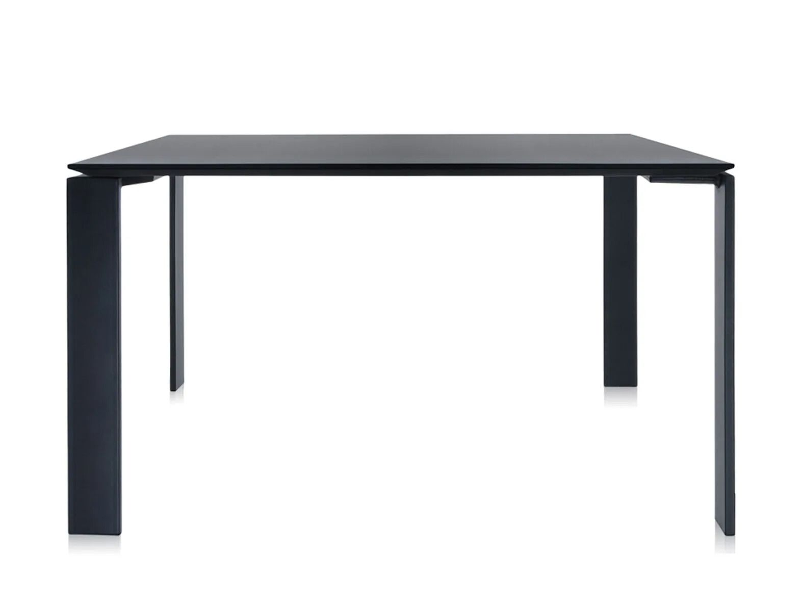 Квадратный стол со стальным основанием и ламинированной столешницей Kartell Four ARCH-00072405