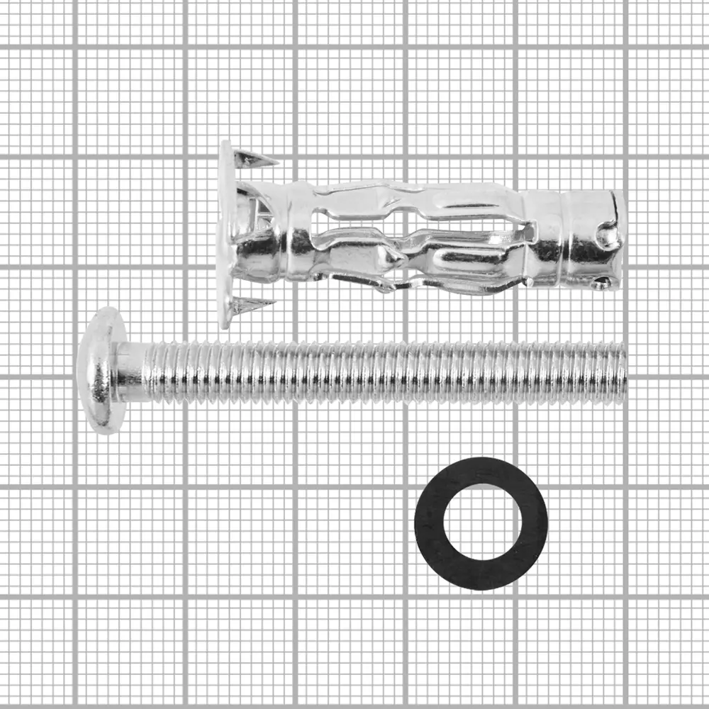 Дюбель-Молли для гипсокартона Sormat 6x45 10 шт STLM-2210739 - Вид №3