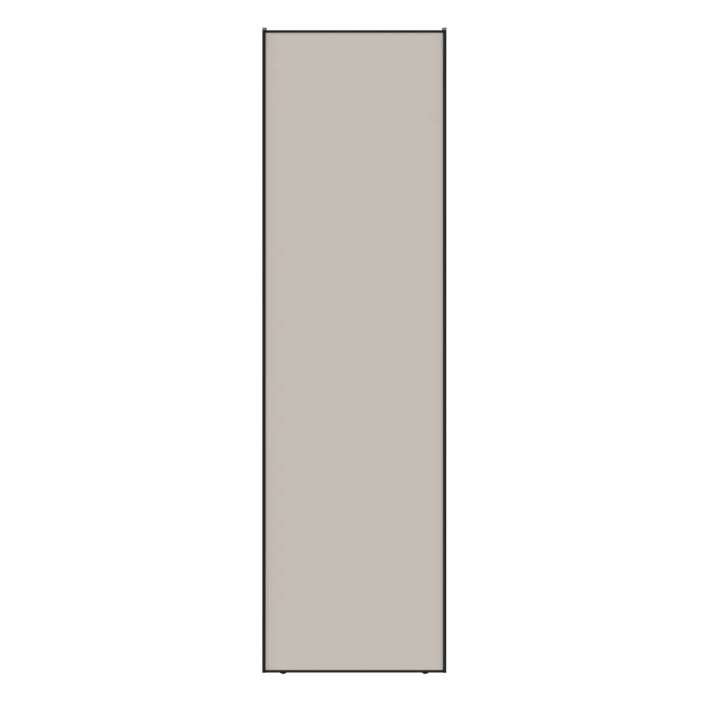 Дверь-купе KONSENSA 244.5x70.4 см МДФ цвет кашемир профиль черный узкий STLM-2089811 - Вид №1