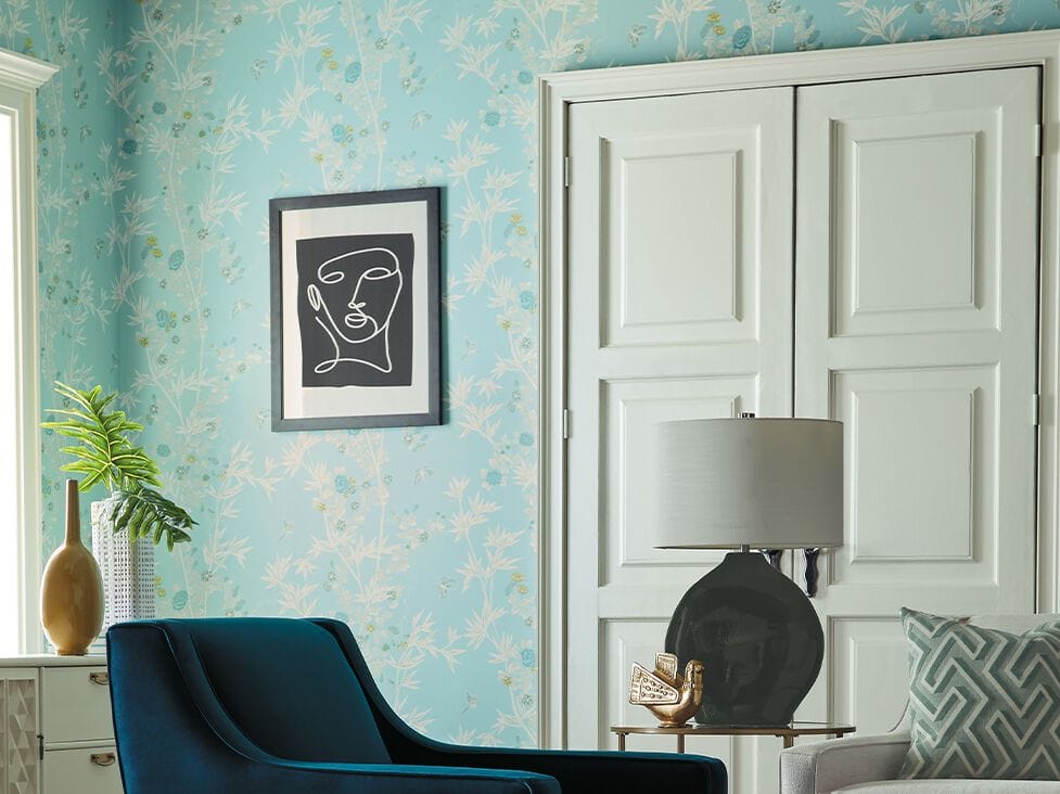 Цветочные узоры нетканые обои Jannelli&Volpi SCALAMANDRÉ ARCH-00018320 - Вид №1