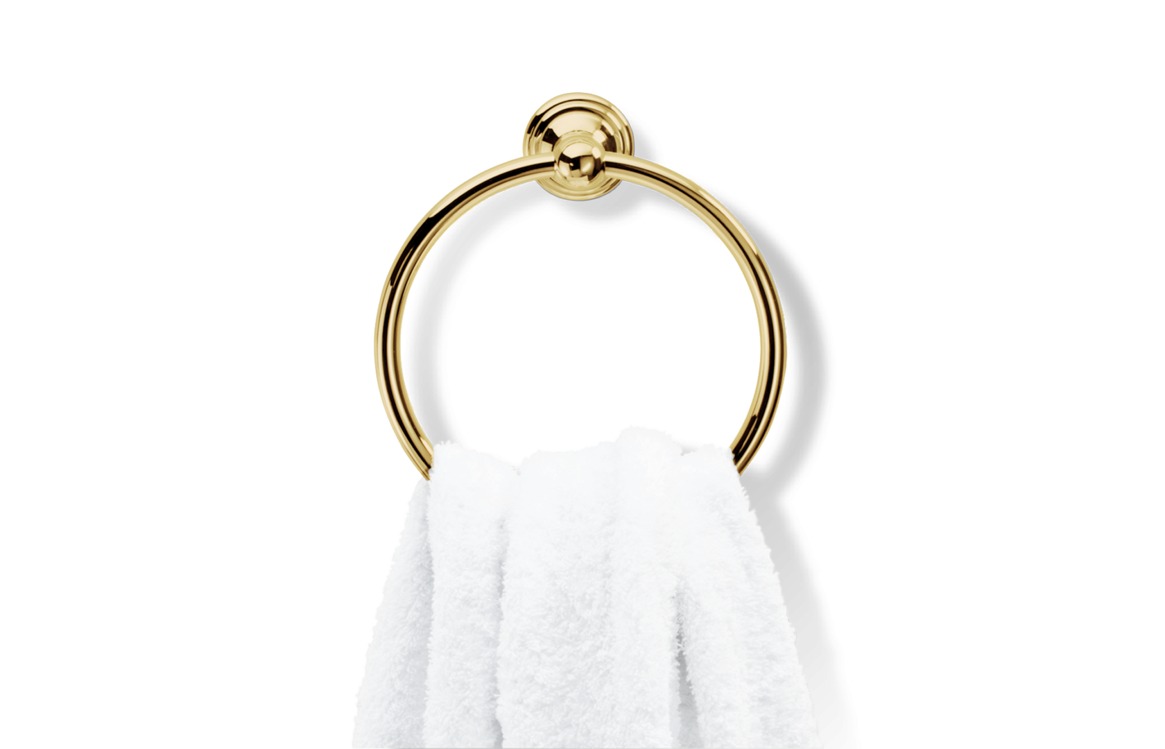 КОЛЬЦО ДЛЯ ПОЛОТЕНЦА CL HTR DECOR WALTHER Хром 510600 Classic - Вид №1